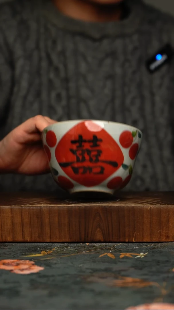 瓷片釉下彩手工手绘同款陶器