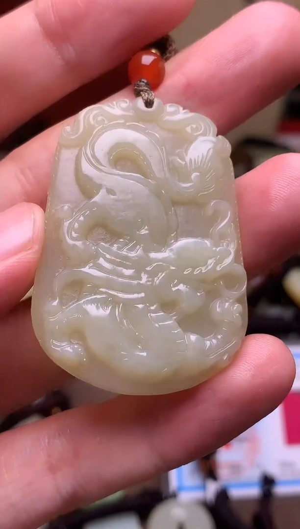 颈饰未镶嵌和田玉新疆料青海料清水和田玉吊坠