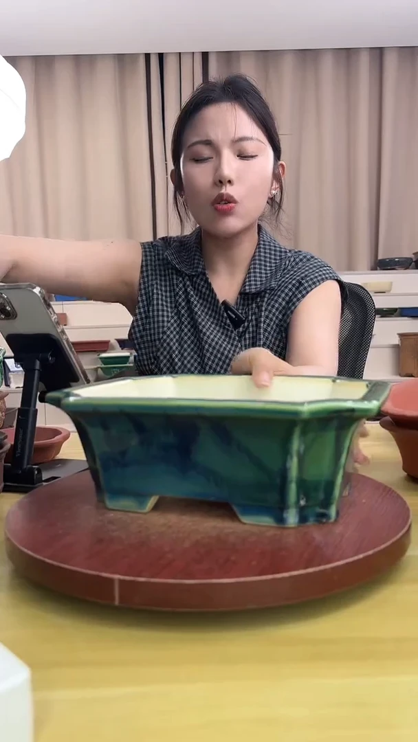 紫砂花盆紫砂花盆微瑕