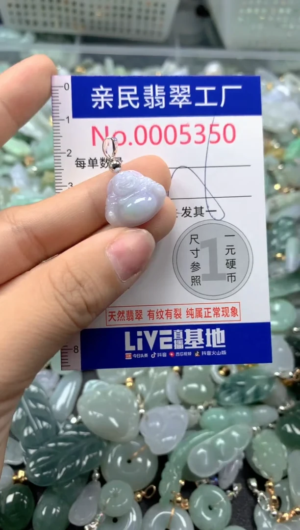 吊坠(不含链)未镶嵌翡翠5350