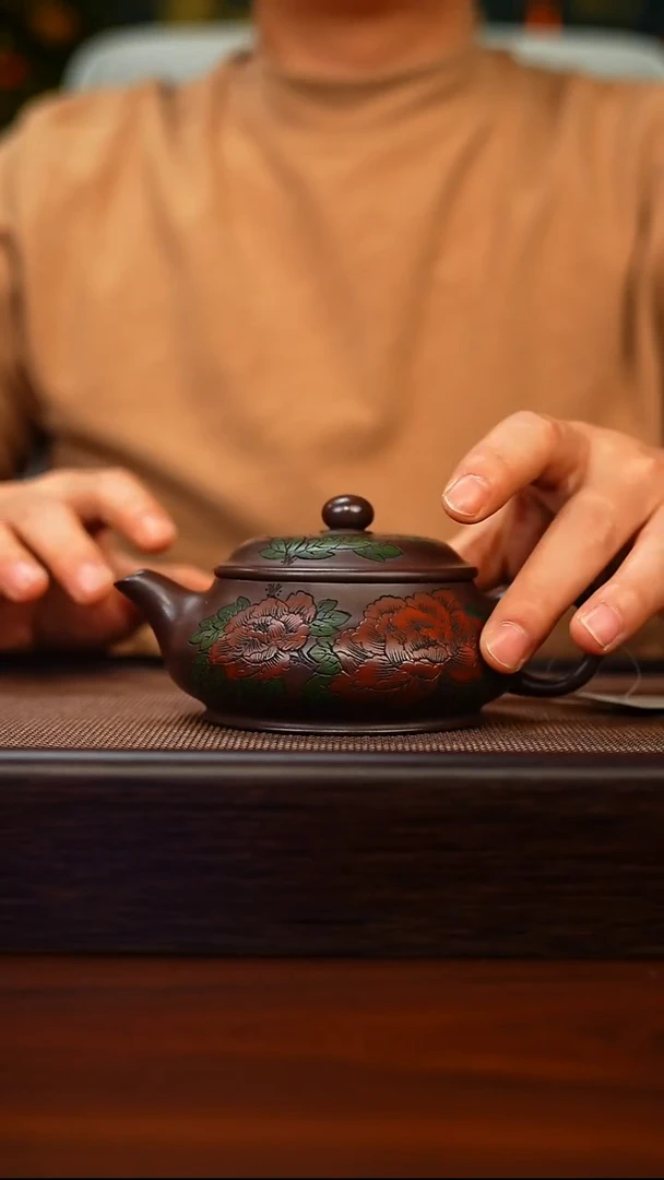 茶壶紫砂原矿紫砂手工茶壶