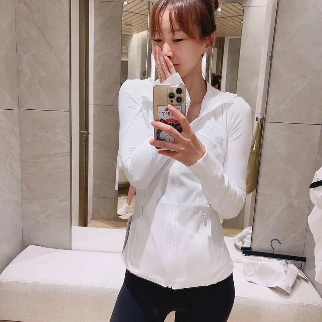 lu家df外套防晒 瑜伽T恤瑜伽服夏跑步户外