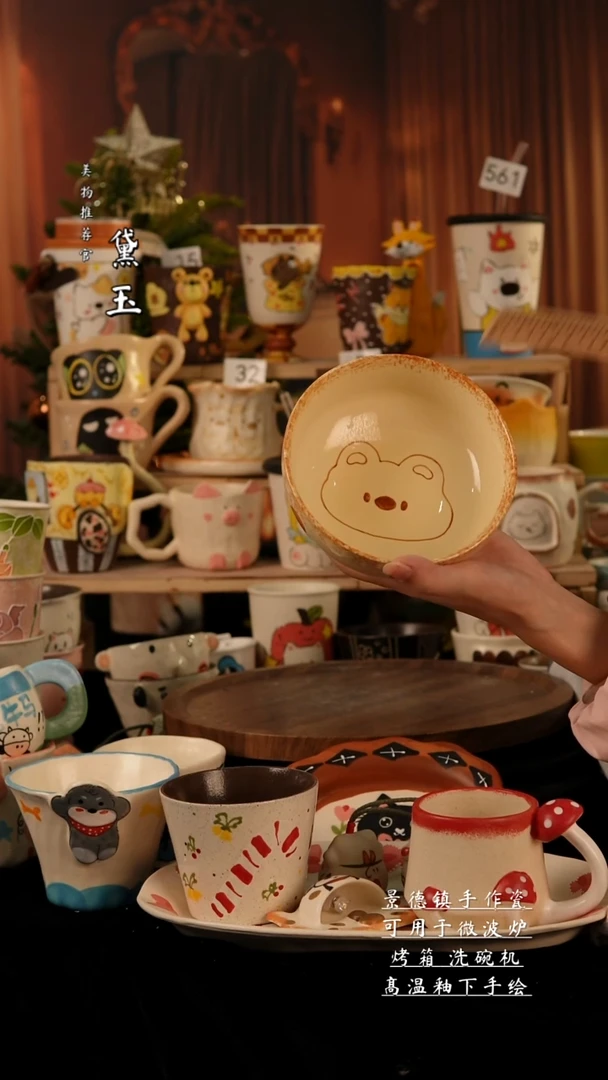陶瓷景德镇手工手绘陶瓷
