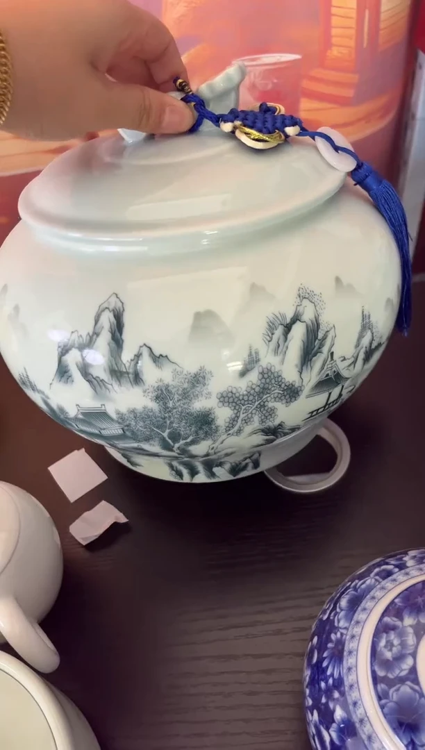 陶陶瓷茶具摆件旅行套组