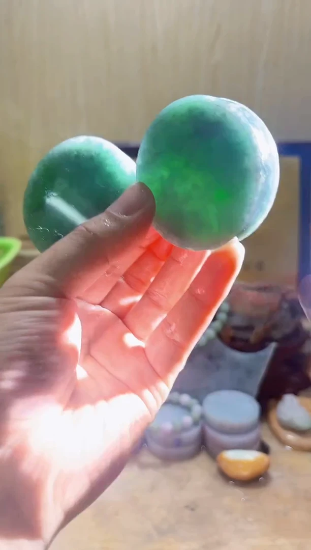 未镶嵌挂件翡翠A货常星4065