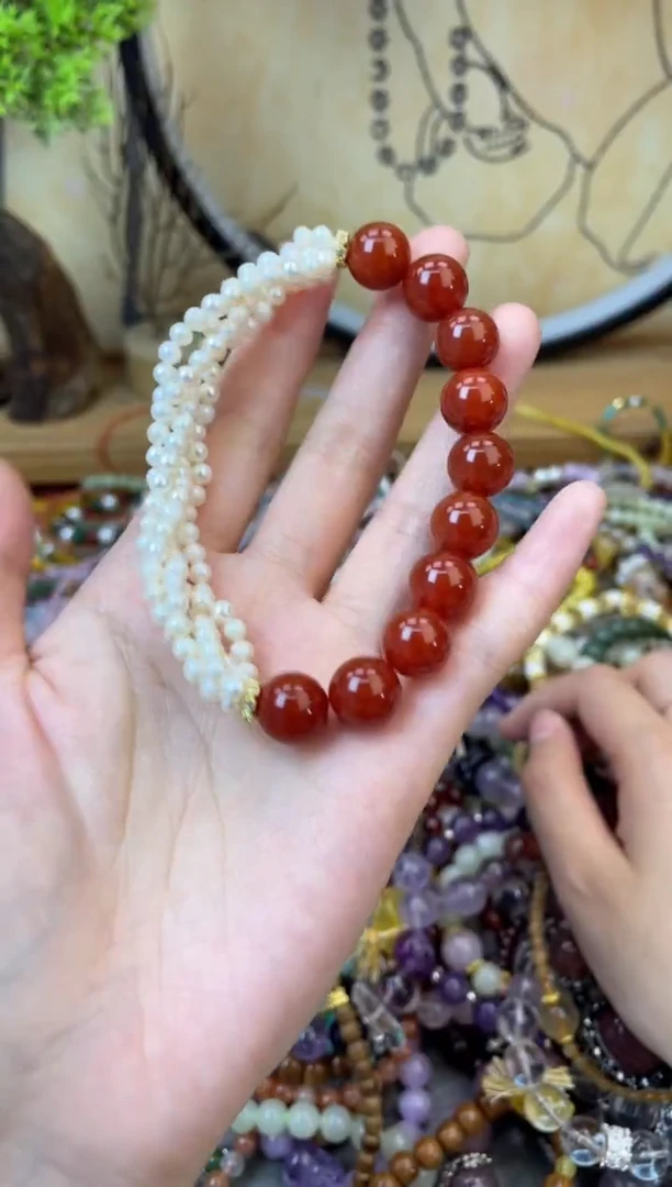 【闪购商品】玛瑙手饰未镶嵌117手串