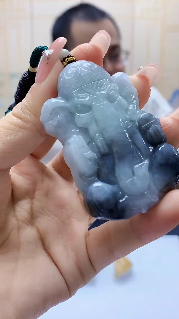 未镶嵌定制翡翠5167ty-毛货挂件37