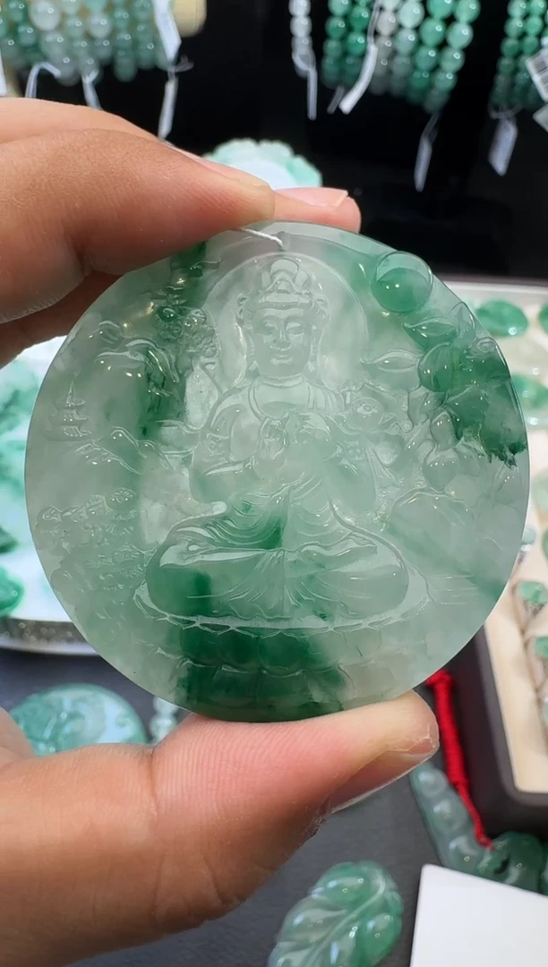 石英质玉未镶嵌吊坠(不含链)111