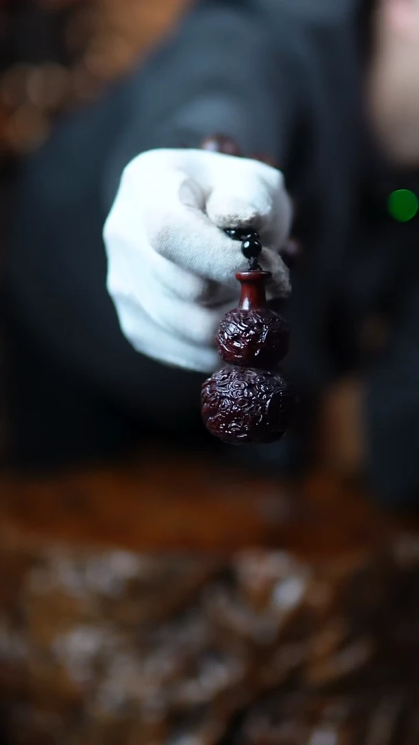 枣木百年鸡心枣木盘龙葫芦