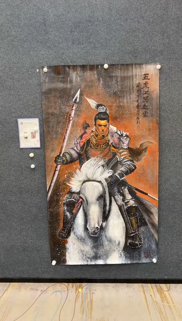 【闪购商品】国画3.8-冯高翔-六尺人物-008