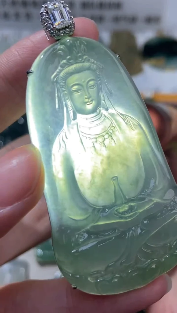 未镶嵌挂件翡翠一****g123123