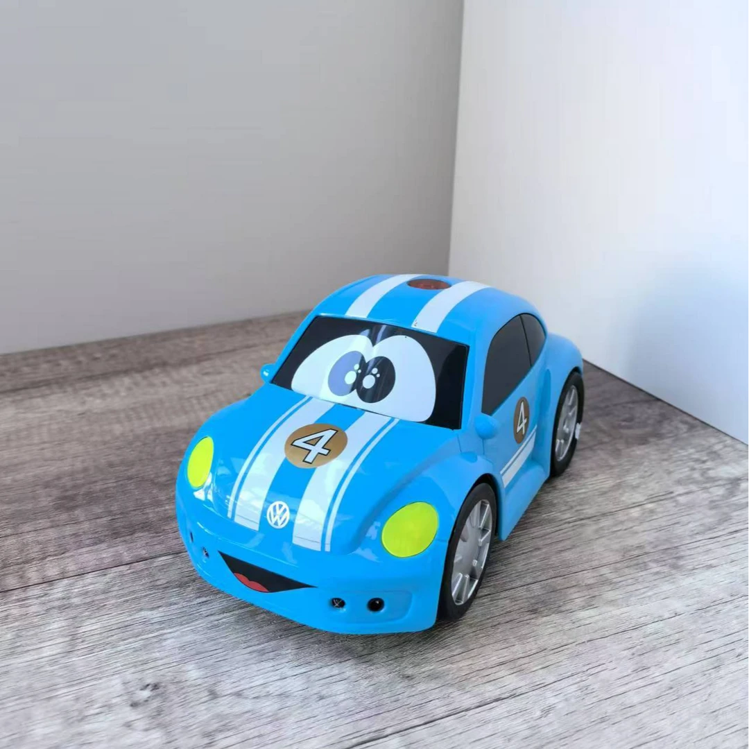 意大利BBjunior大众甲壳虫遥控车1-6岁儿童遥控玩具车科学实验