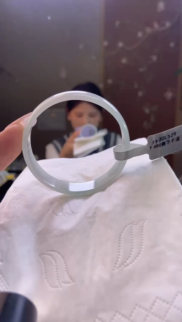 未镶嵌手镯翡翠圈口x51-52