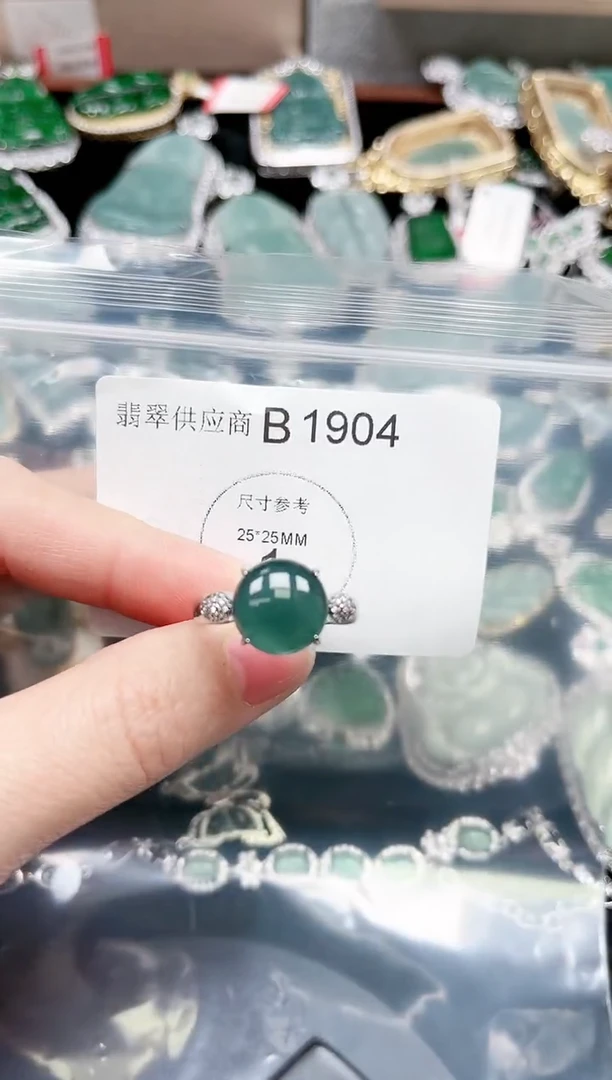 【闪购商品】翡翠颈饰未镶嵌1904赠皮绳