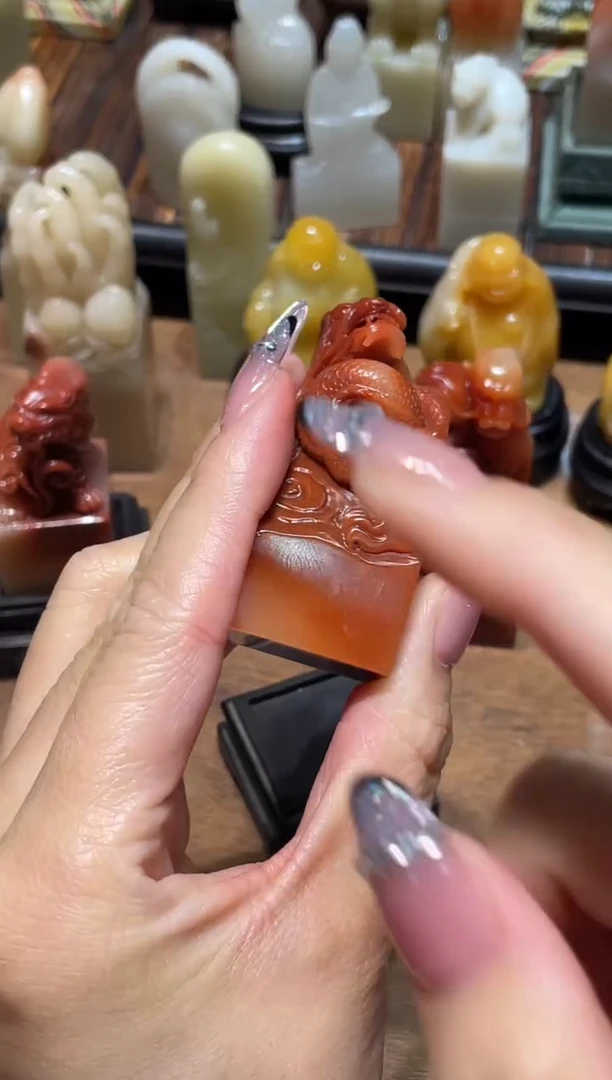 寿山石印石原印石一个0183884