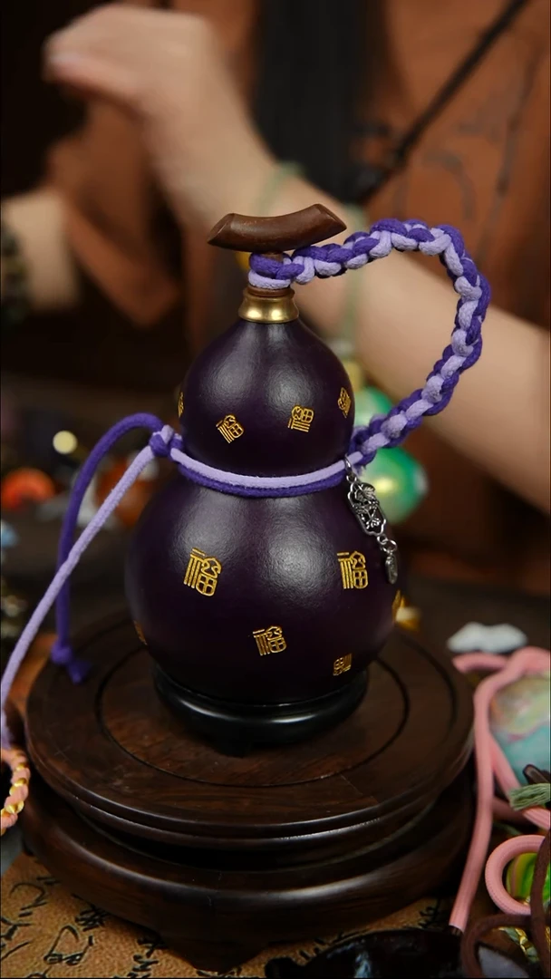 287号500ml左右非遗大漆酒葫芦