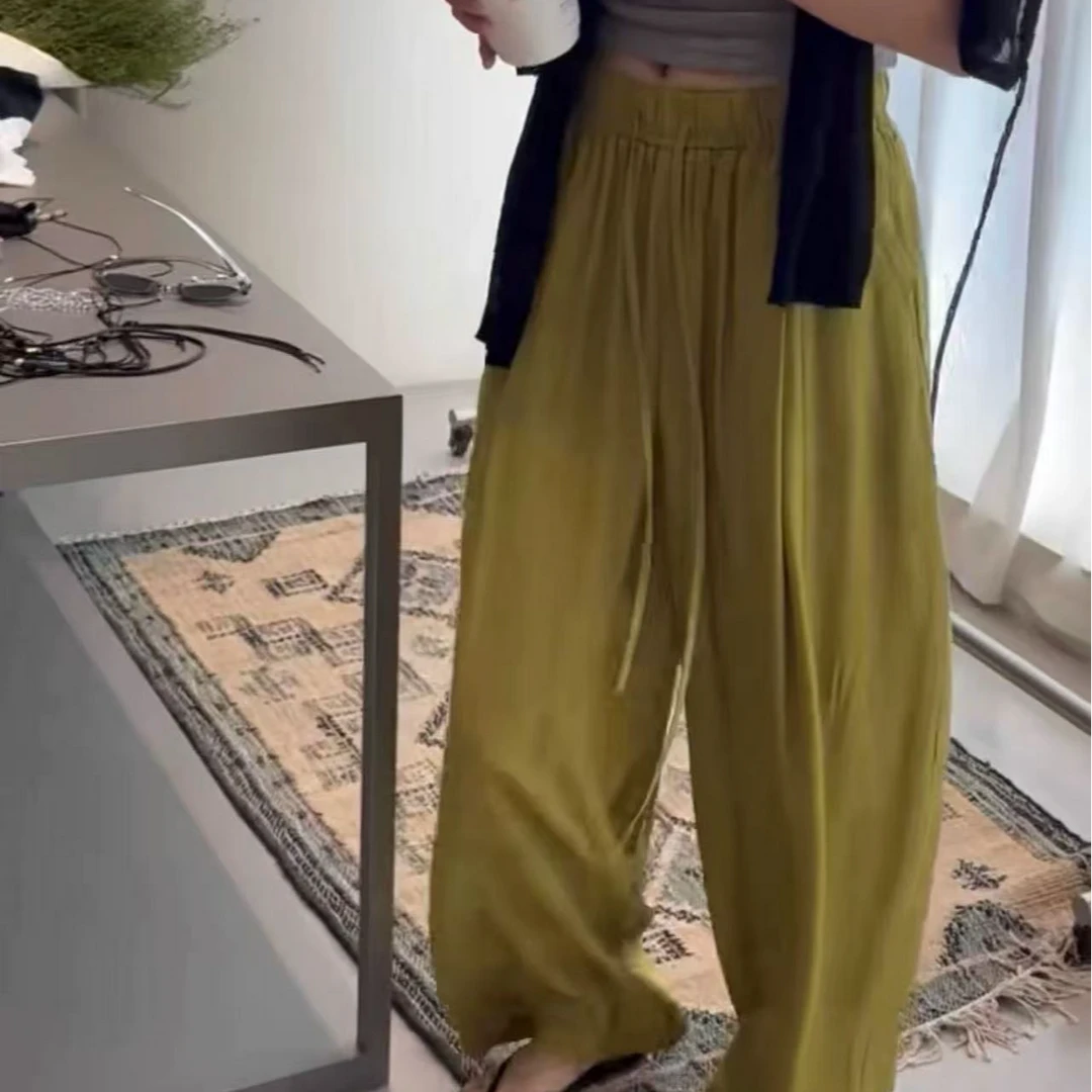 2525夏天很需要的百搭抽绳抖抖裤