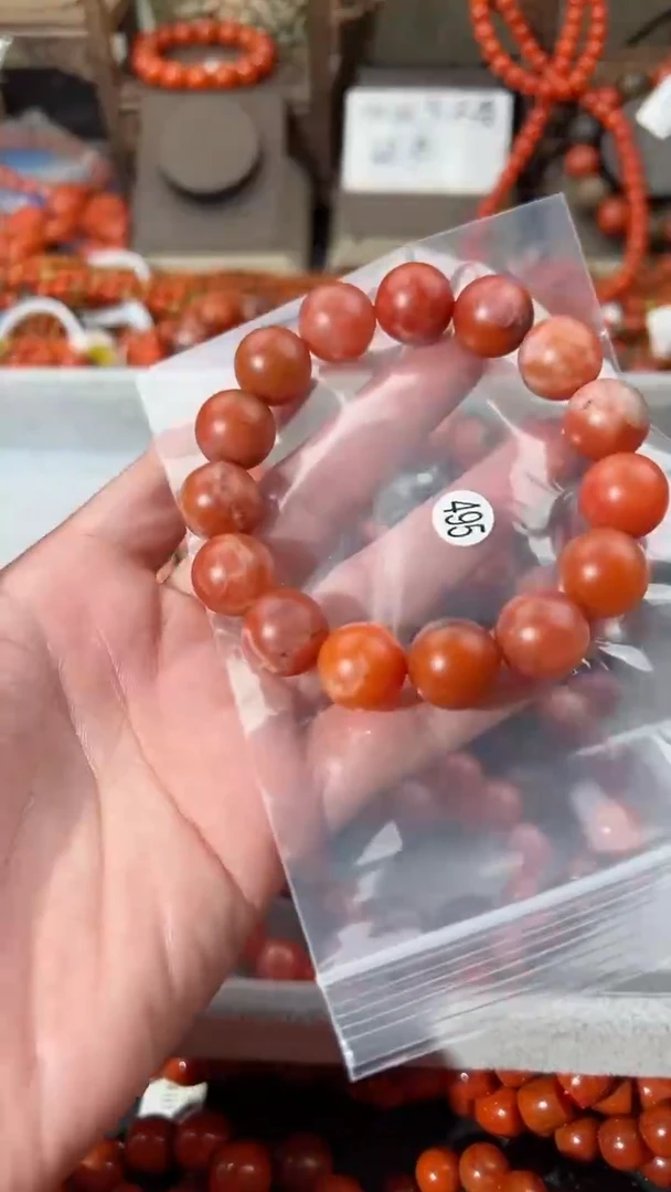 【闪购商品】南红玛瑙手串未镶嵌14