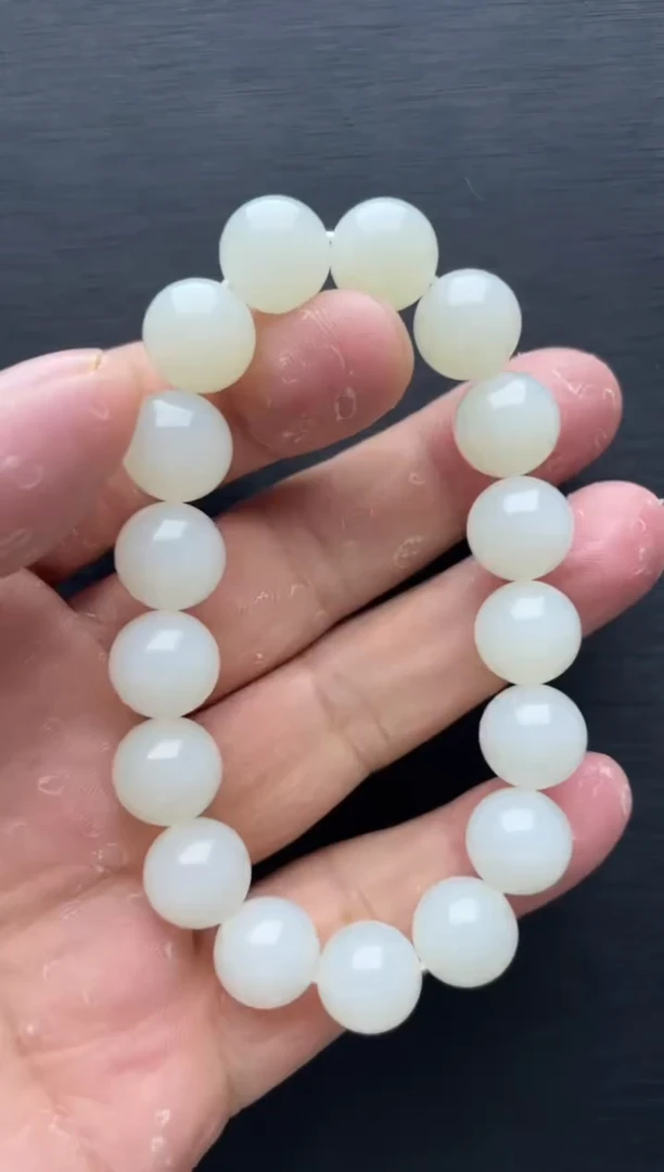 手串未镶嵌和田玉和田玉卡12