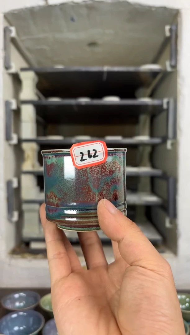 【闪购商品】摆件钧瓷窑变精品茶器