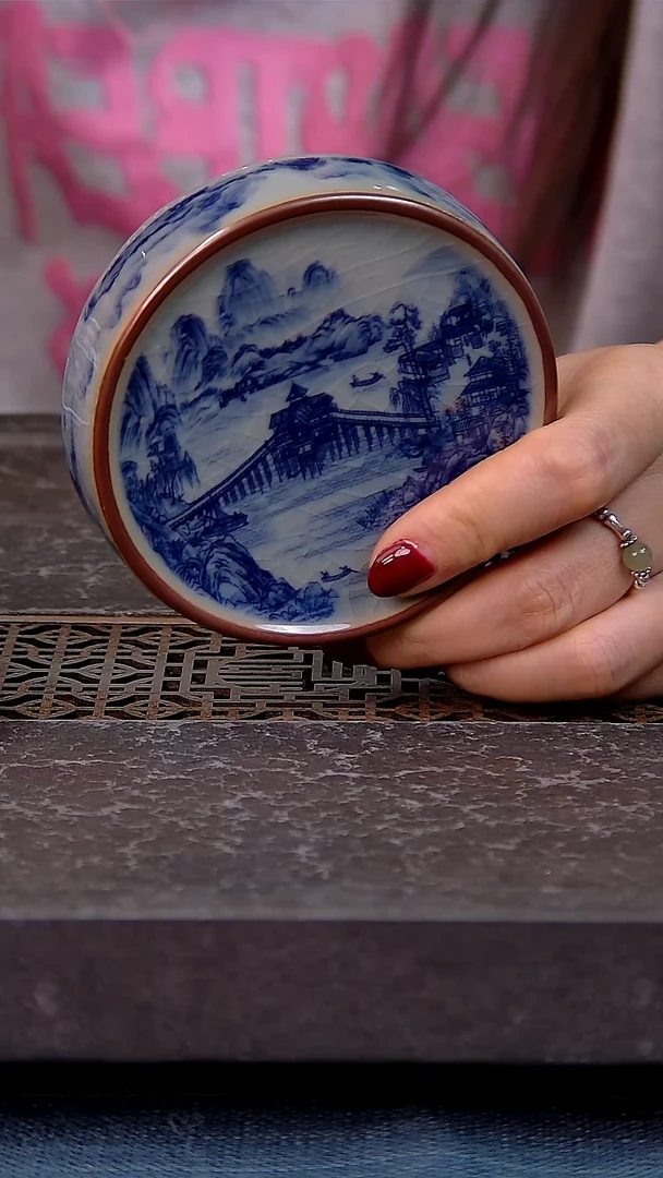 小*黑简装家用款1件套 老陶泥开片纹陶瓷茶具