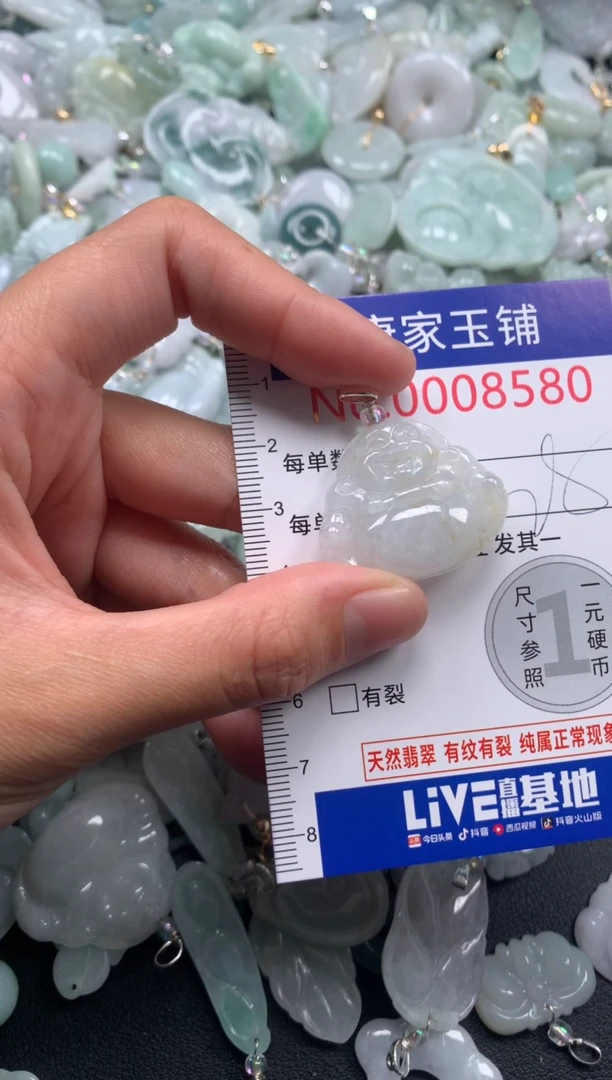 颈饰未镶嵌翡翠8580