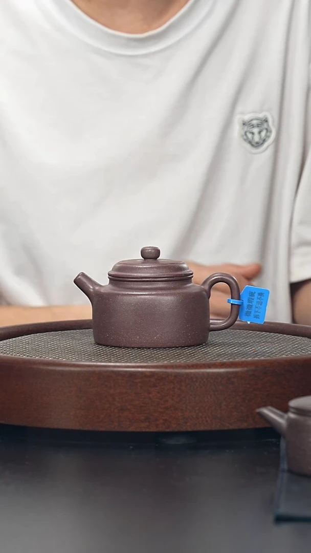 茶壶紫砂全手工微微瑕-554