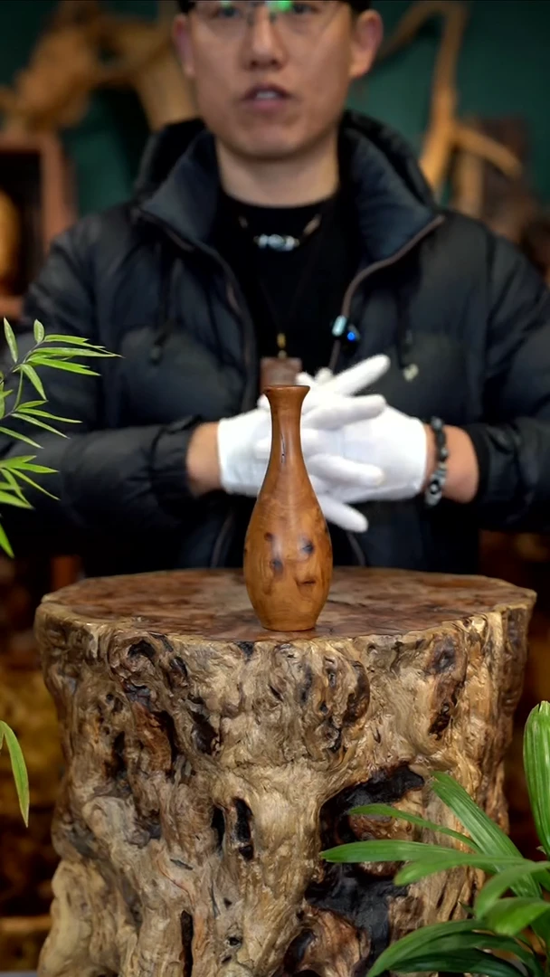 木雷击枣木玉净瓶