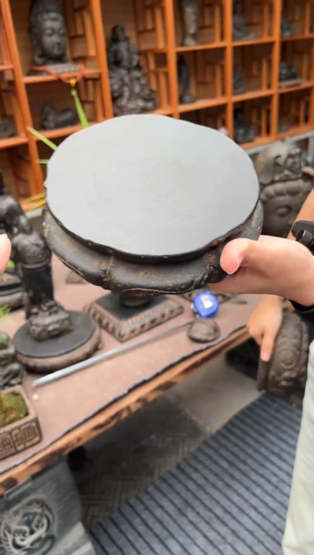 陶土【火山泥】金箍坛底座