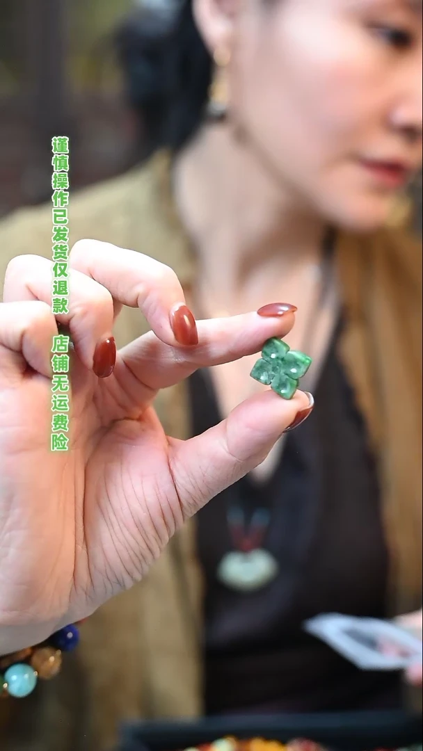 【闪购商品】翡翠吊坠(不含链)未镶嵌定向 翠西