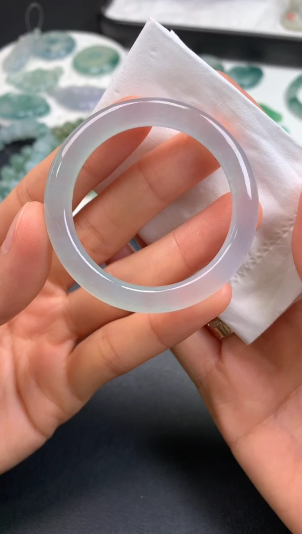 未镶嵌定制翡翠1054289195（40*5.8*6.6）