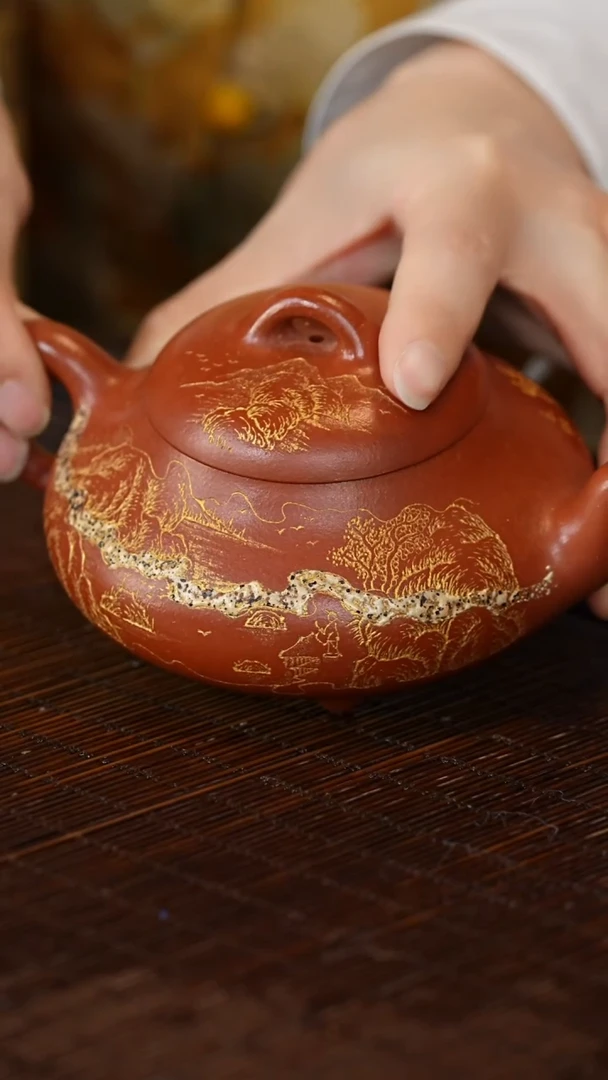 茶壶紫砂宜兴紫砂壶xl078