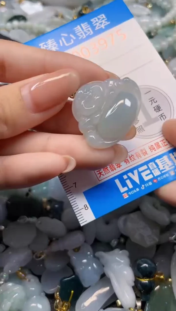 颈饰未镶嵌翡翠3975