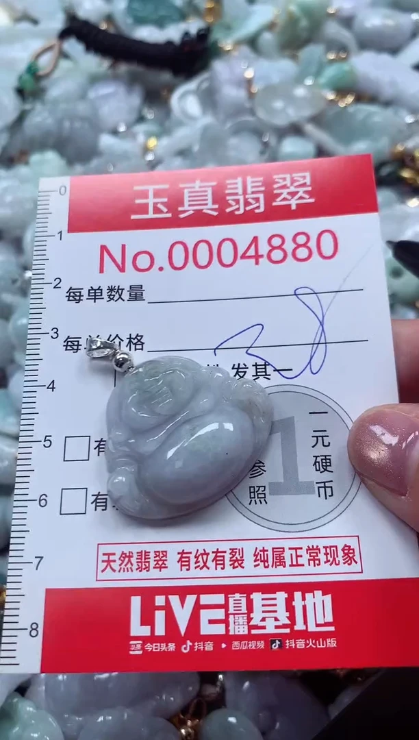 吊坠(不含链)未镶嵌翡翠4880
