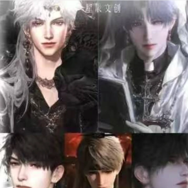 恋与深空《月光·手札》系列珠光明信片三弹