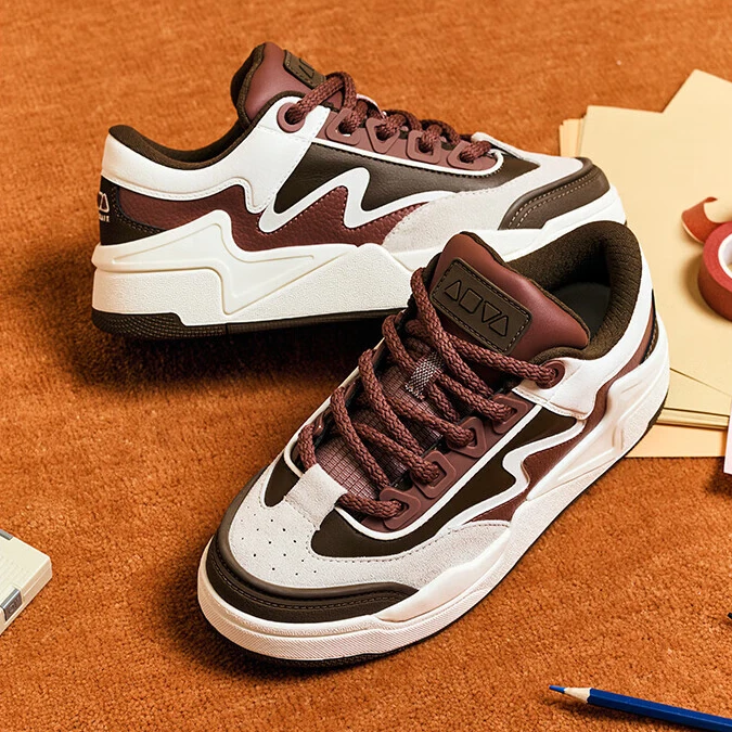 安踏骜杰S丨厚底增高男女板鞋早秋时尚潮流休闲运动鞋子112448081