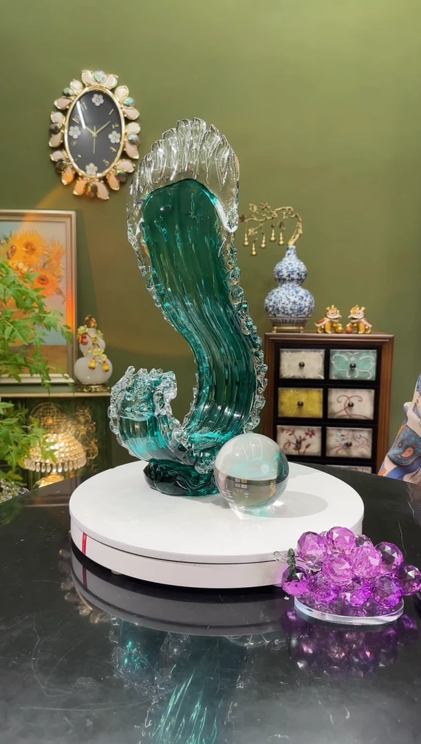 琉璃蓝色大号风生水起