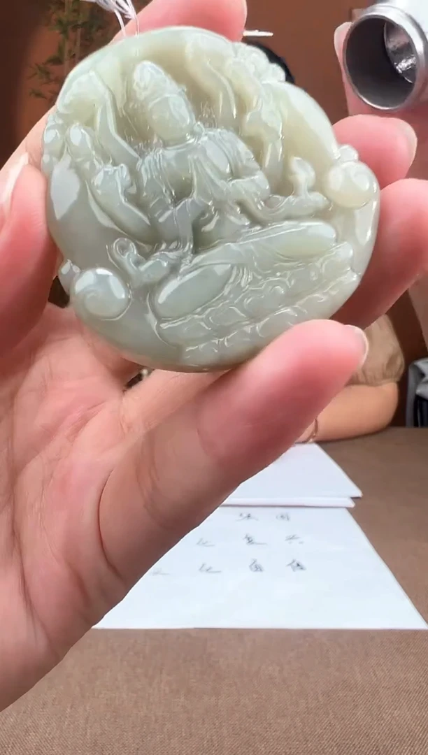 和田玉未镶嵌颈饰多样性拍一发一0754