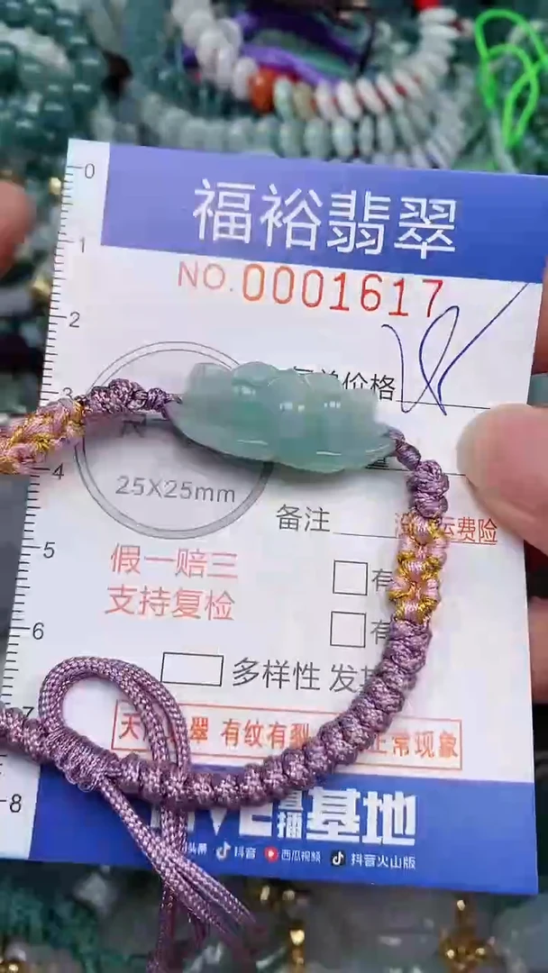 翡翠未镶嵌颈饰...0001617