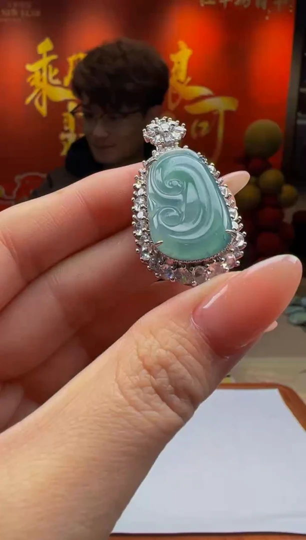 【闪购商品】翡翠颈饰未镶嵌Y2025-1-30-9