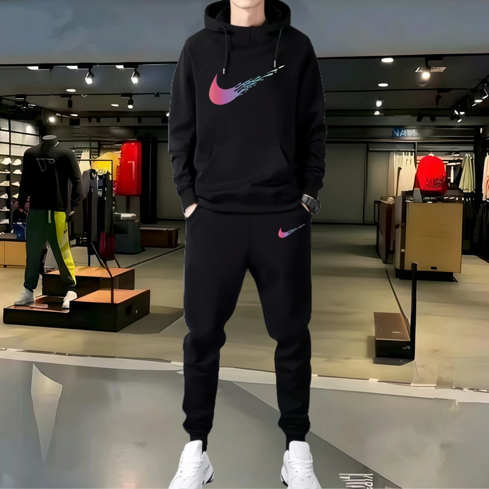正品奥莱 | 特惠专区 | 男士连帽款运动休闲套装运动服卫衣两件套