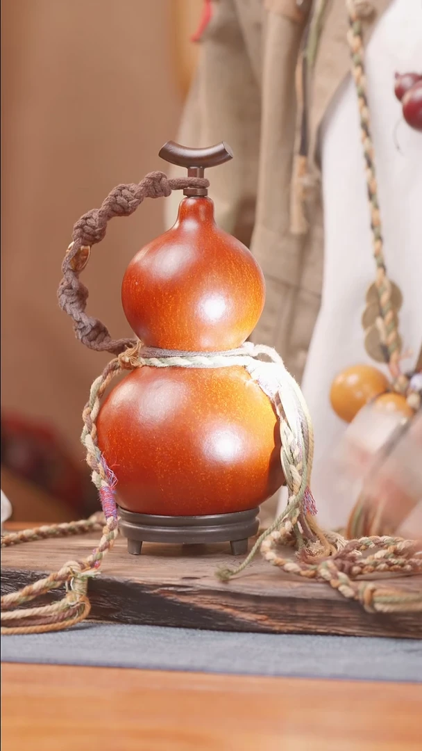 1426号链接精品大漆葫芦现货现发[一物一拍]