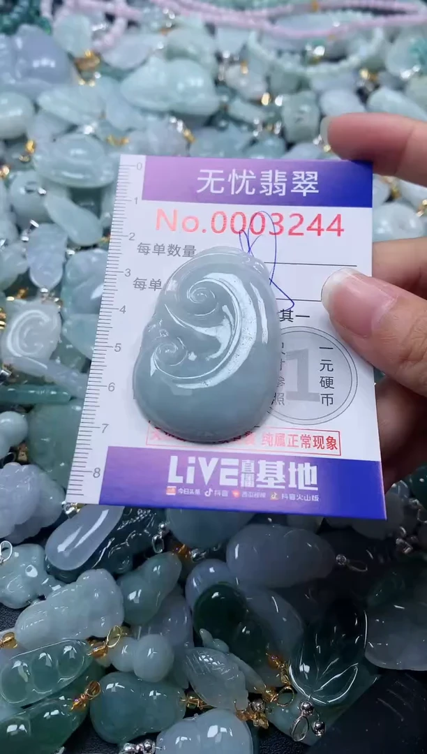 颈饰未镶嵌翡翠3244