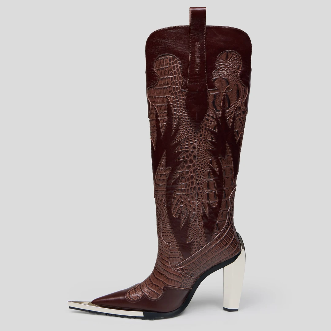 【LOCAT】SKZ  尖头靴  S25AFUFW0102