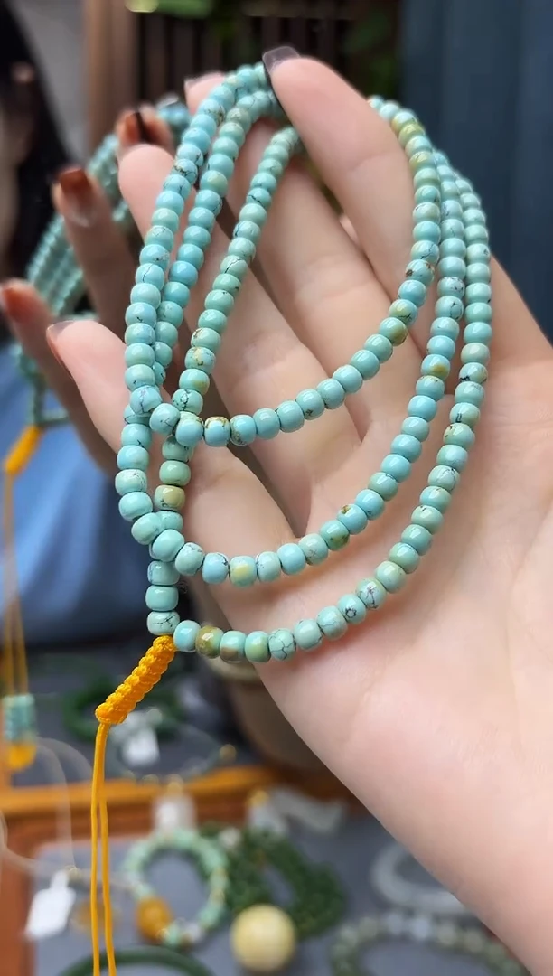 未镶嵌绿松石长串松石老型长串4.7mmXSQ