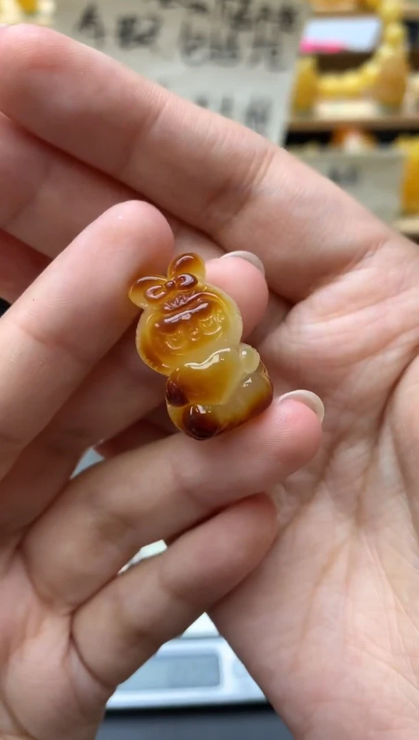 琥珀未镶嵌珠宝奇石009琥珀蜜蜡微瑕