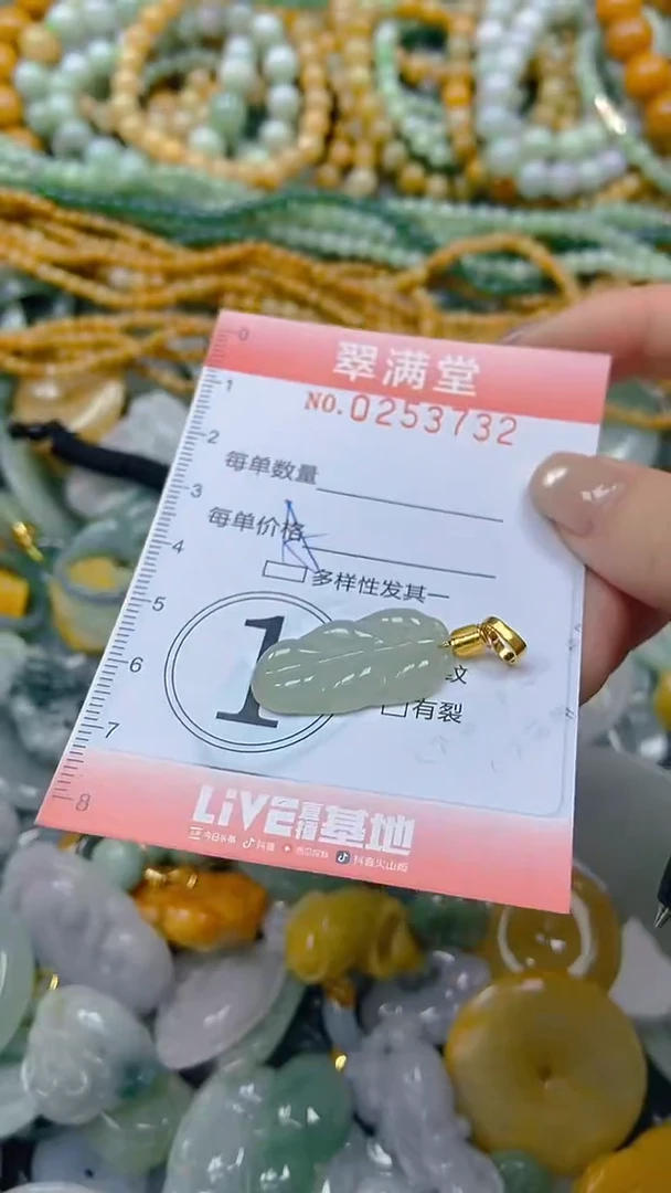 未镶嵌挂件翡翠闪购0253732