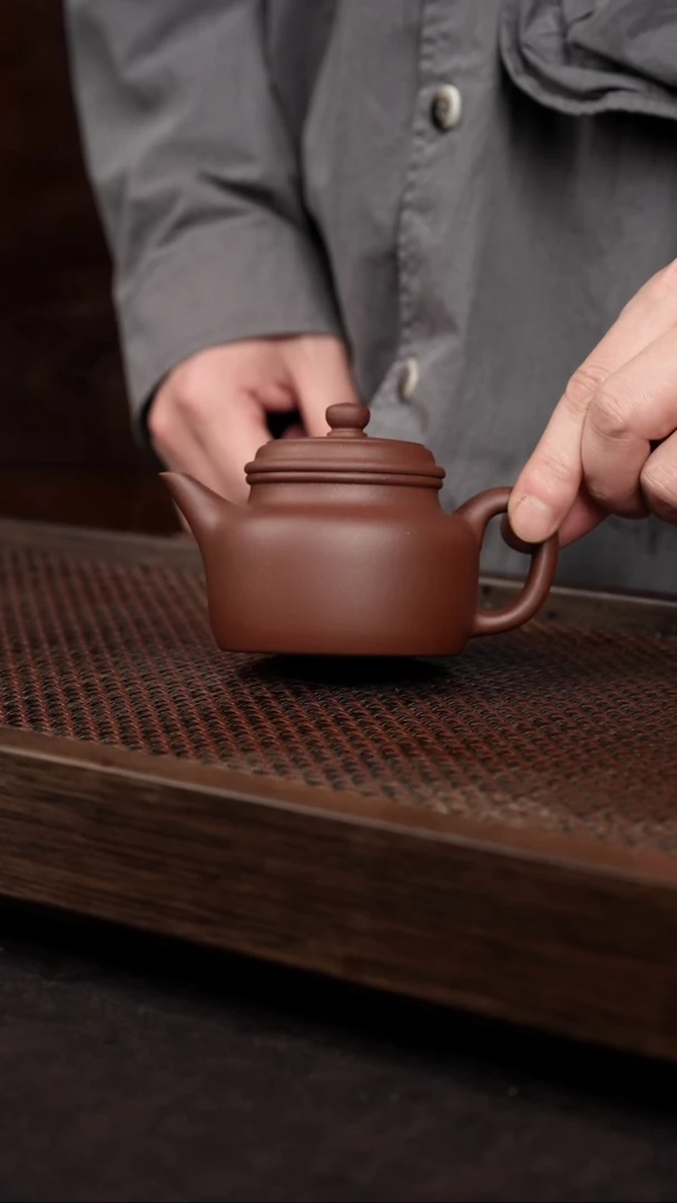 【闪购商品】紫砂茶壶底槽清剑流德钟