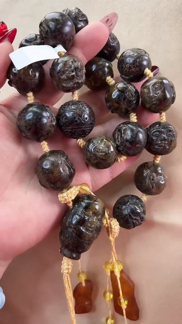 【闪购商品】琥珀颈饰未镶嵌项链