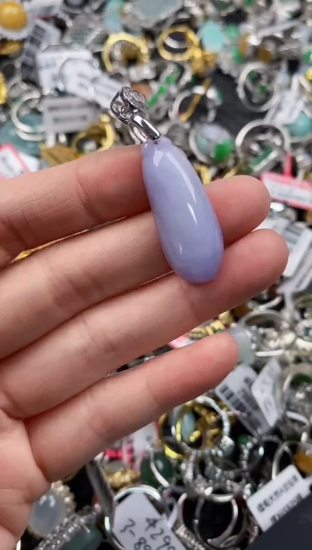 银S925镶嵌戒指翡翠222      6